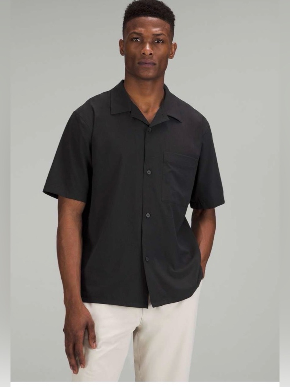 Lululemon Airing Easy Camp Collar Shirt , Large